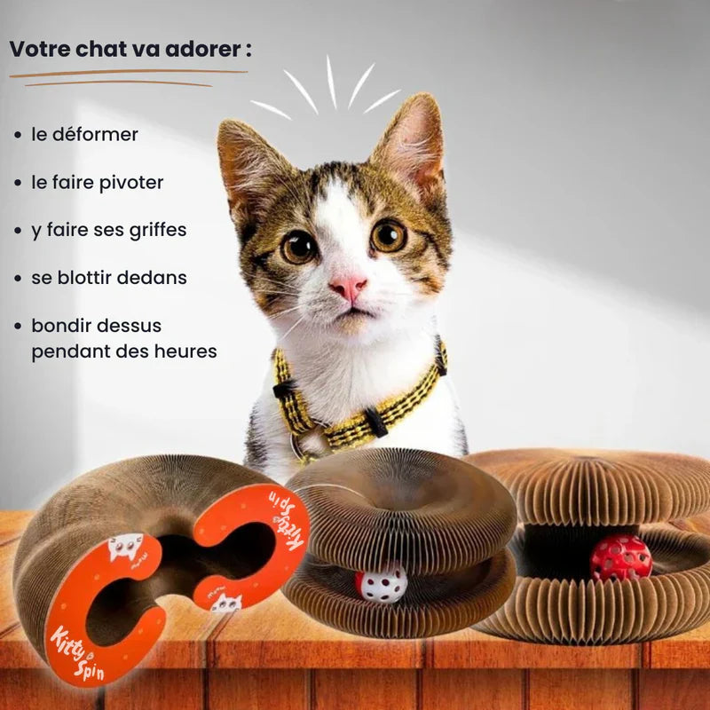 Griffoir interactif pour chats